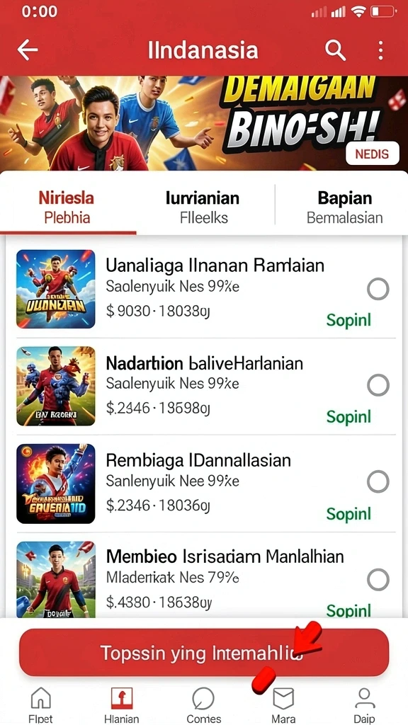 Screenshot hokiarena nomor 1